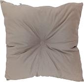 Декоративная подушка Sled Квадратная 40x40x12 (бежевый)