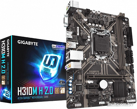 Материнская плата Gigabyte H310M H 2.0 (rev. 1.0)