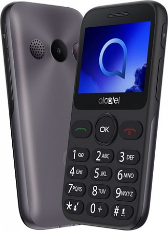 Мобильный телефон Alcatel 2019G (темно-серый)