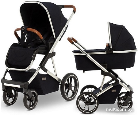 Универсальная коляска Moon Style (2 в 1, navy, 403)