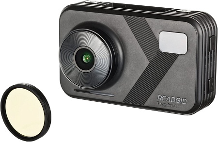 Видеорегистратор-навигатор-радар детектор (3в1) Roadgid Premier 4 (set 1)
