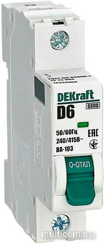 Выключатель автоматический Schneider Electric DEKraft 12333DEK