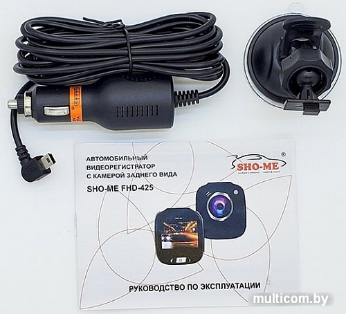 Автомобильный видеорегистратор Sho-Me FHD-425