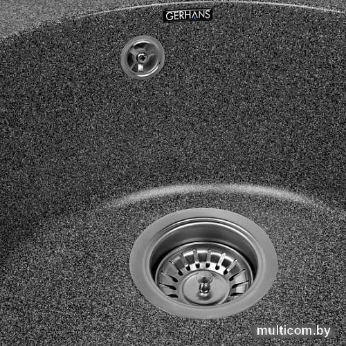 Кухонная мойка Gerhans A05 (графит)