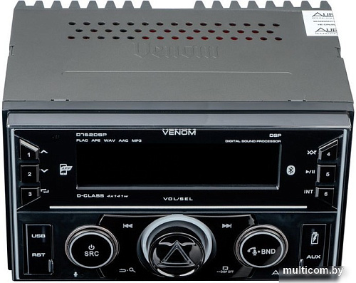 USB-магнитола Aura Venom-D762DSP