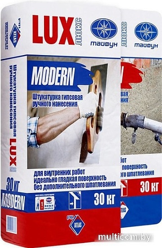Выравнивающая штукатурка Тайфун LUX Modern (30 кг)