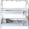 Двухъярусная кровать Dyatel Мальта 90x200 с настилом HF-BS-047-WH (белый)