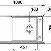Кухонная мойка Franke Ambion ABK 611-100 (оникс)