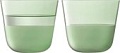 Набор стаканов для воды и напитков LSA International Arc Contrast G1747-09-127 (2 шт, зеленый)