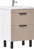 Volna Тумба под умывальник Lotty 80.2Y Миранда (латте, напольная)