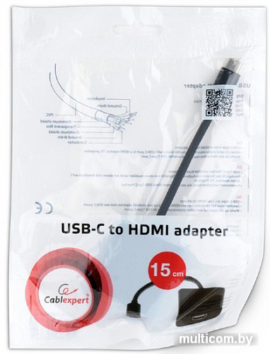 Адаптер Cablexpert A-CM-HDMIF-01