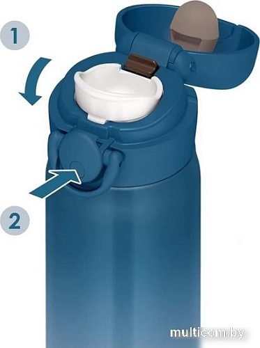 Термокружка THERMOS JNR-502 LTD BLG 500мл (эгейский синий)