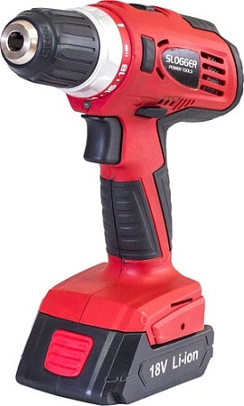 Дрель-шуруповерт Slogger CD118Li (с 2-мя АКБ, кейс)