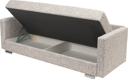 Диван Krones Эллада мод.2 (жаккард рисунок кофейно-молочный)