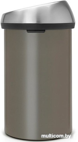 Brabantia Touch Bin 60 л (платиновый/стальной)