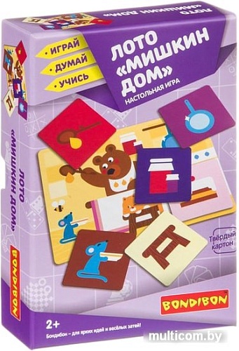 Развивающая игра Bondibon Мишкин дом ВВ3900