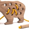 Шнуровка Polle Toys Медведь TO0313AS00 (ясень)