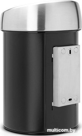 Brabantia Touch Bin 3 л (черный/стальной)
