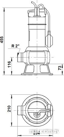 Насос Grundfos Unilift AP 35B.50.08.A1.V