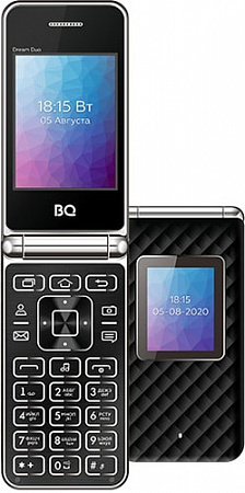 Смартфон BQ-Mobile BQ-2446 Dream Duo (черный)
