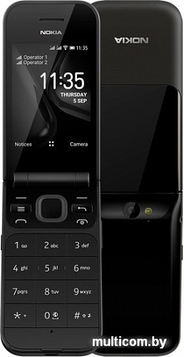 Мобильный телефон Nokia 2720 Flip (черный)