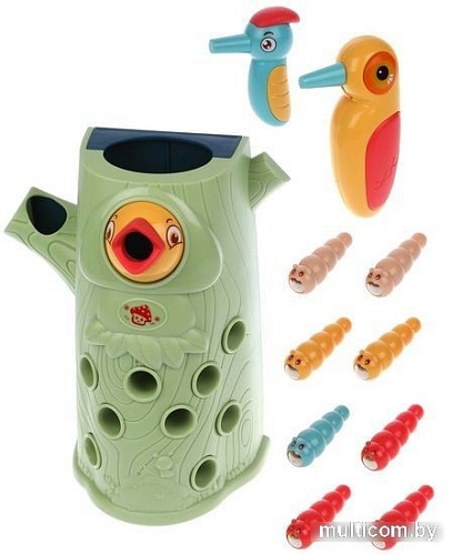 Интерактивная игрушка Наша Игрушка Птички и червячки 200632952