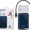 Внешний жесткий диск A-Data HV300 AHV300-4TU31-CBL 4TB (синий)