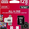 Карта памяти GOODRAM ALL in ONE microSDXC M1A4-1280R12 128GB