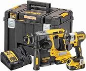 DeWalt DCK2532P2 (перфоратор, винтоверт, 2 АКБ, кейс)