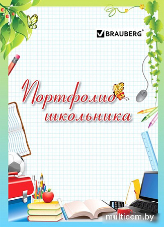 Фотоальбом BRAUBERG Любимая школа 127548