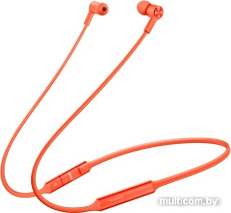 Наушники Huawei FreeLace (оранжевый)