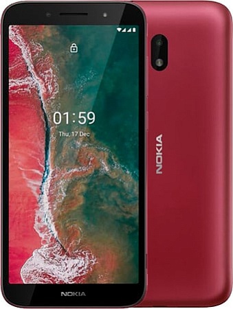 Смартфон Nokia C1 Plus (красный)
