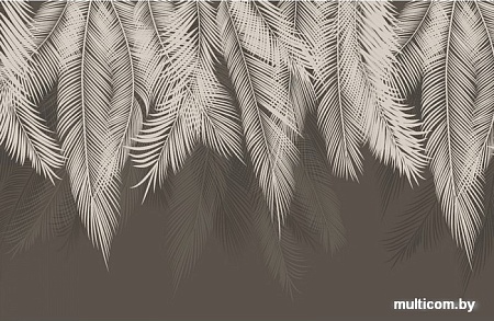 Фотообои Citydecor Пальмовые листья (графит) 400x270