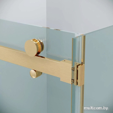 Душевой уголок Grossman Classic 120x90x195 120.K33.04.1290.32.00 (золото сатин/прозрачное стекло)