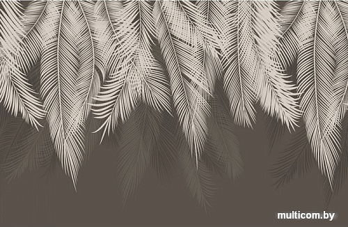 Фотообои Citydecor Пальмовые листья (графит) 400x270