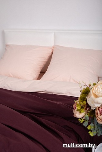 Постельное белье Миланика Сакура Евро (поплин)