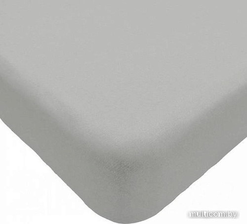 Постельное белье Luxsonia Трикотаж 60x120 Мр0010-10 (светло-серый)