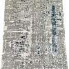 Ковер для жилой комнаты Balat Mensucat Dahlia 8453A 156x230 (серо-голубой)