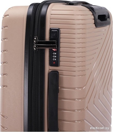Чемодан-спиннер Pride РР-204 (L, капучино)