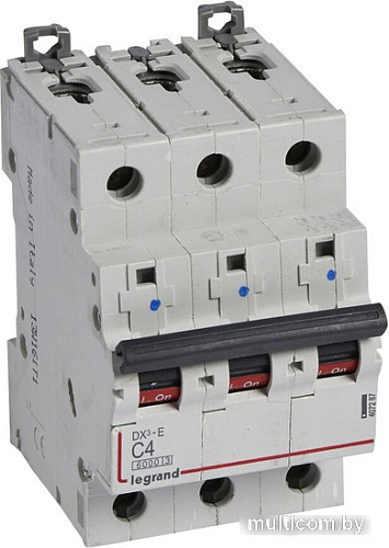 Legrand DX3-E C4 3П 6000 6kA 407287