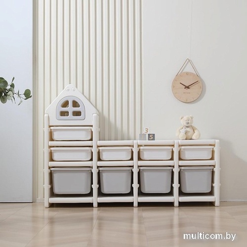 Комод UNIX kids Grey PTSTW9GRY (9 ящиков)