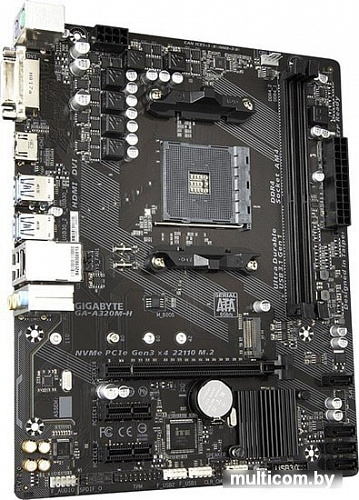 Материнская плата Gigabyte GA-A320M-H (rev. 2.0)