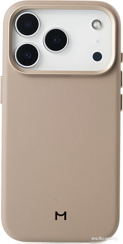 Magssory Eco-Leather Case для iPhone 17 Pro Latte CLT044l