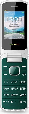 Кнопочный телефон TeXet TM-325 (морская волна)