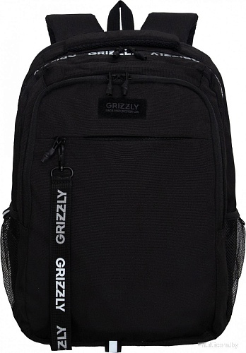 Городской рюкзак Grizzly RU-432-3 (черный/серый)