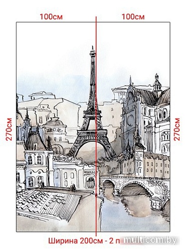 Фотообои Arthata листовые Fotooboi-1 (400x270)