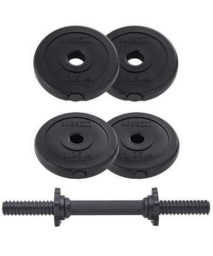 Гантель BaseFit DB-717 4 кг