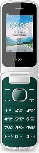 Кнопочный телефон TeXet TM-325 (морская волна)