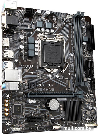 Материнская плата Gigabyte H410M H V3 (rev. 1.1/1.3)