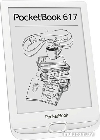 Электронная книга PocketBook 617 (белый)